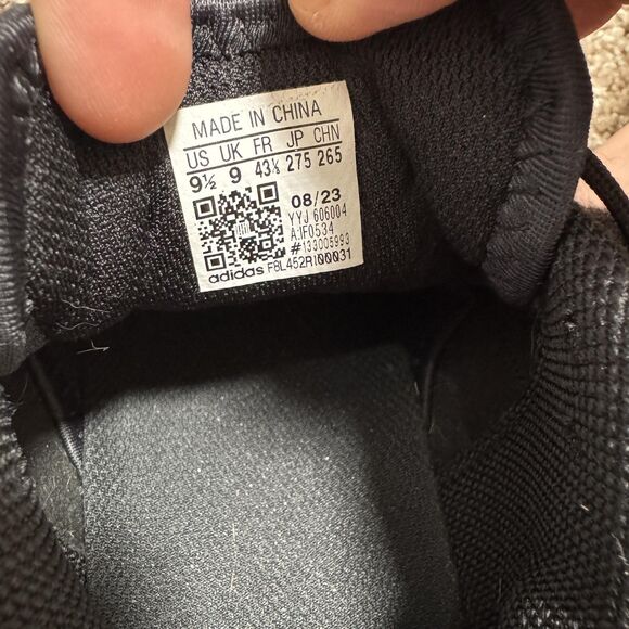 Adidas Adipower Weightlifting III Shoes Mens Size 9.5 Black IF0534 - Picture 7 of 8